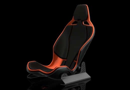 带导轨的高性能汽车座椅缩略图